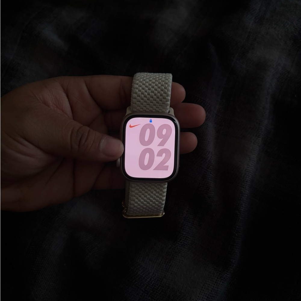Apple Watch Series 9 Cellular Smartwatch with Cream Band